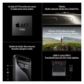 iPhone 15 Pro Max Apple (256GB) Titânio Natural, Tela de 6,7, 5G e Câmera de 48MP