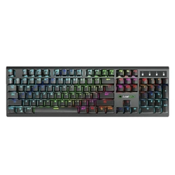 Teclado Gamer Gamemax Mecânico Rgb Usb Kg801