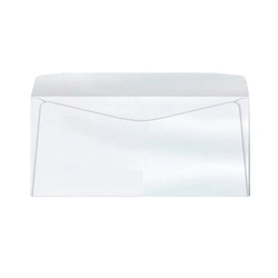 Envelope Ofício Offset Branco 63g 114X229mm Unidade Scrity