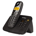 Telefone Sem Fio Intelbras Ts3130 Secretaria Eletronica Cor Preta