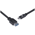 Cabo Vinik Usb-C Tipo-C para Extensor USB A Fêmea V3.2 5Gbps 2 Metros - C32UAF-2