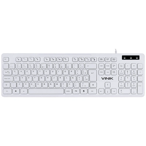 Teclado Gamer Vinik VX Gaming Armor GT500 com LED Multicor 1,8m de Cabo