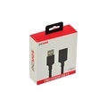 Cabo Extensor Pcyes USB A 2.0 Macho para USB A 2.0 Fêmea 28awg 1 Metro - Puamf2-1