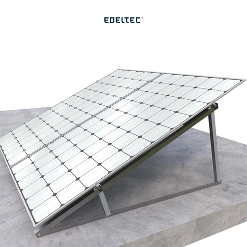 Estrutura P/ 2 Mod. Edeltec Solar Laje Triangulo (s/ Perfil)