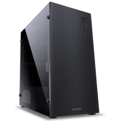 Gabinete Gamer Terra - Lateral Acrilico - 2 Fans - Pcyes - Terpt2fca