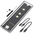 Case Externo F3 Para SSD M.2 Nvme Usb-c Tipo-c para USB 3.0 Preto - Cs-adpt-ngff/nvme 402