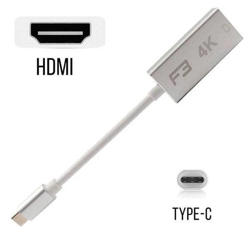 Cabo Adaptador Usb-c Tipo-c Para Hdmi 4K Jc-tyc-hm 125