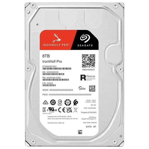 HD 8TB Seagate IronWolf Pro Sata III 256MB 7200RPM - ST8000NT001