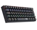 Teclado Mecânico Gamer Redragon Lakshmi, Rainbow RED, Switch, ABNT2, Preto - K606R (PT-RED)