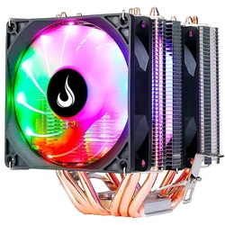 Cooler para Processador Rise Mode Gamer G800 AMD/Intel, 90mm Tdp 130W Preto - RM-AC-O8-RGB