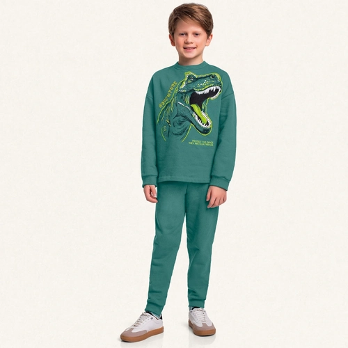 Conjunto Moletom Blusa e Calça Peluciado Adventure Fakini - Masculino