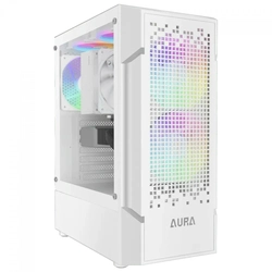 Gabinete Gamdias Aura GC7 Branco Com 3 Fans