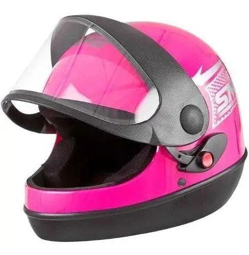 CAPACETE PRO TORK ROSA SM AUTOMATICO 58