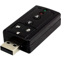 Adaptador 7.1  Usb Para Fone e Microfone 5+ - 015-0063