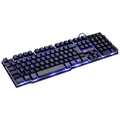 Teclado Gamer Hydra 107 Teclas + 12 Multimídia Com Led Azul Sensação Tecla Mecânica - Gt700