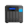 STORAGE NAS QNAP 4 BAIAS INTEL PENTIUM GOLD G7400 2 CORE, 3.7GHZ, 8GB, GBE TORRE - TVS-H474-PT-8G-BR
