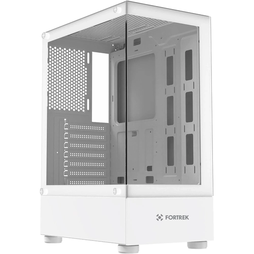 Gabinete Gamer Fortrek Crystal Mid Tower Branco