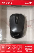 Mouse Wireless 2000 DPI 3 Botões NX-7015 Cinza Metalizado com pilha - Genius