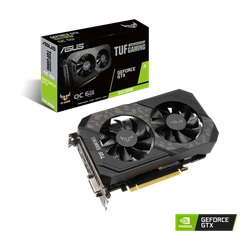 Placa de Video Asus TUF Gaming GeForce GTX 1660 Super OC 6GB, HDMI DP DVI, GDDR6 - TUF-GTX1660S-O6G-GAMING - OpenBox