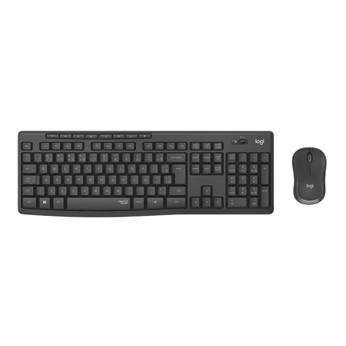 Kit Teclado e Mouse Logitech Mk295 Preto Sem Fio - 920-009793-c