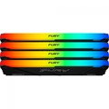 Memória DDR4 8GB 3200MHz Kingston Fury Beast RGB - KF432C16BB2A/8