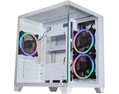 Gabinete Gamer K-Mex Aquario Micro White CG-W830 Branco - CGW830RH002CBOX