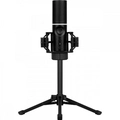 Microfone Gamer Streamplify Mic Tripod Com Tripé Ajustável Preto Rgb Mi-48-rgb-tp-bk