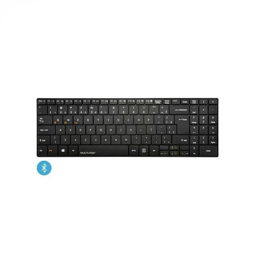 Teclado Sem Fio Conexao Bluetooth 12 Teclas Multimidia Preto Multilaser - Tc220