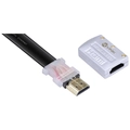 Cabo Hdmi 2.0 4k Ultra Hd 3d Conexão Ethernet Flat Com Conector Desmontável 5 Metros - H20fl-5