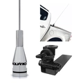 Kit Antena Decorativa M-300EC + Suporte M-650 para Caminhonetes – 1,50m com Trava Antifurto