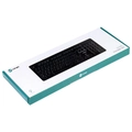 Teclado Usb Multimidia Slim Chocolate Teclas Redondas Led Branco 1.8m - Tc200