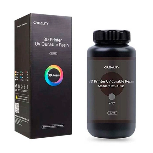 Resina Para 3d Creality Standard Plus 500g Cinza - 3302020066