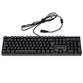 Teclado Mecânico Redragon Mitra Single Color, Com Fio, ABNT2, Switch Vermelho, Preto - K551-1 (PT-RED)