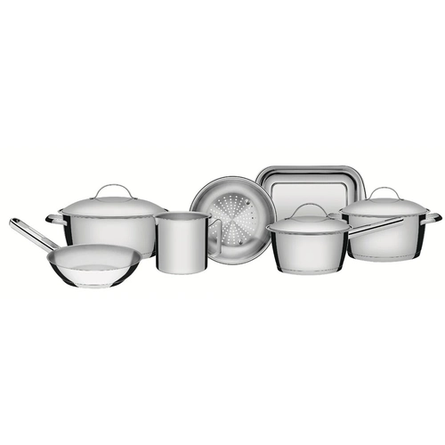 JOGO DE PANELAS ALLEGRA 7PCS INOX