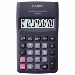 Calculadora de Bolso Casio 8 Digito Preta - Hl-815l-bk