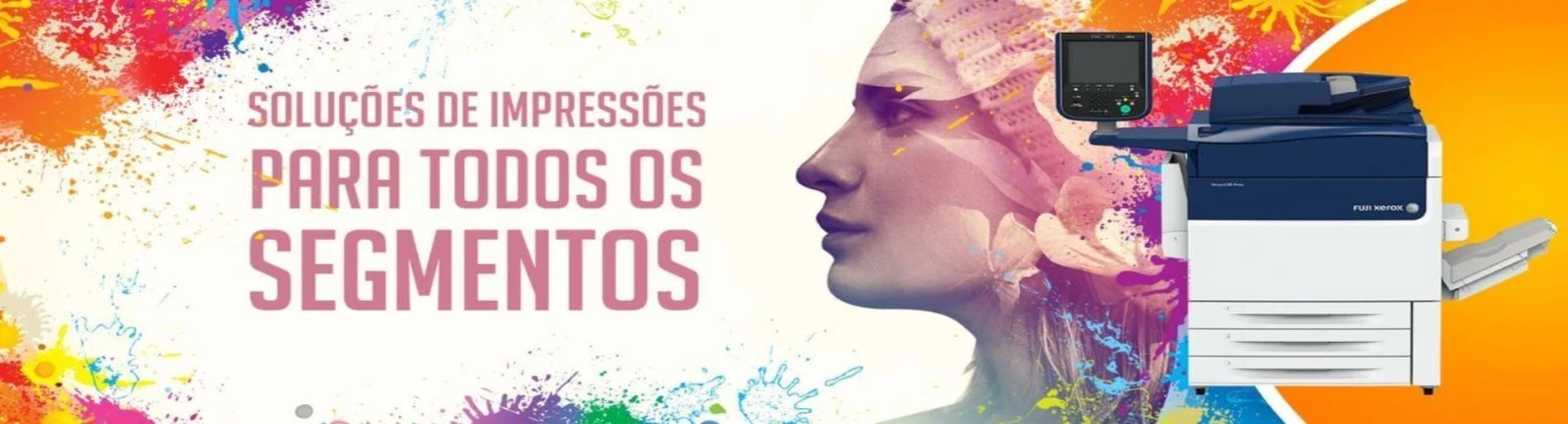 Soluções de Impressões para todos os segmentos.