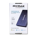 Gaveta Case Mymax Para HD 2,5 USB3.0 Preto - MENC-BS-U23T-BL