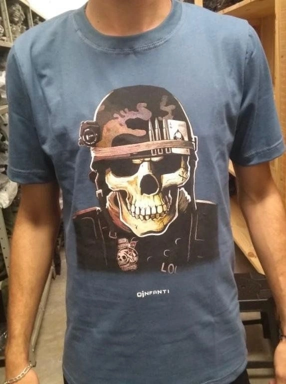 Camiseta O INFANTI (Caveira)
