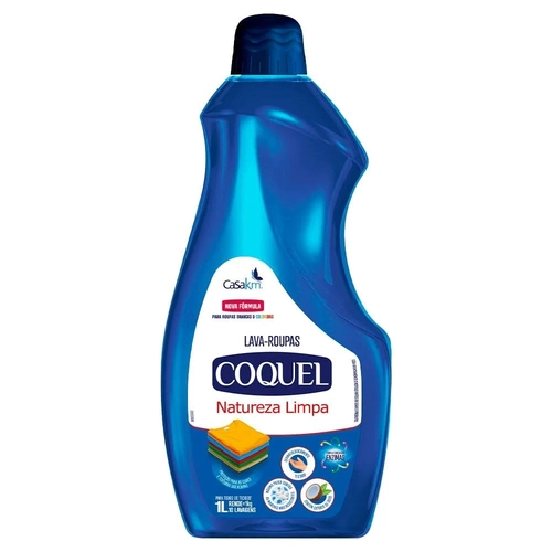 Lava Roupas Coquel Natureza Limpa 1L