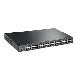 Switch Gerenciavel Jetstream C/ 48 Portas Gigabit 10/100/1000 Poe+ e 4 Slots Sfp+ 10getl-sg3452xp Smb
