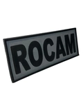 EMBORRACHADO COSTAS - ROCAM: FUNDO CINZA