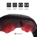 Colete Massageador Shiatsu com Luz e Aquecimento Suave Relaxshop – Alívio de Tensões e Relaxamento Muscular
