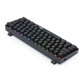 Teclado Mecânico Gamer Redragon Dragonborn Black RGB Switch Blue - K630RGB-1 Pt-Blue