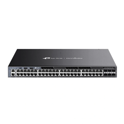 Switch Gerenciavel Gigabit L3 Empilhavel de 48 Portas Poe e 6 Slots Sfp+ de 10 Gbps Sg6654xhp Smb
