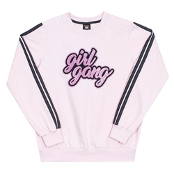 Blusa Moletom Girl Gang Rosa Cake Randa Mundu - Feminina