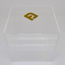 Caixa Seringas da semana - Logo alto relevo inicial ou desenho