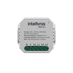 Interruptor Controlador de Cargas Wifi 2/2 Ews 222 4850006