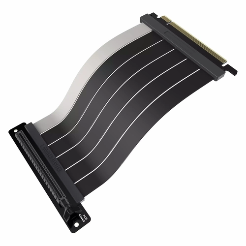 Cabo Cooler Master Riser Pcie 4.0 X16, Preto 200mm V2 - Mca-u002r-kpci40-200