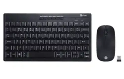 Kit Teclado E Mouse Sem Fio Vinik Dc110 Preto Usb Pt-br Membrana