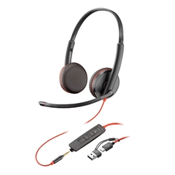 Headset Hp Poly Blackwire C3225 Usb-a/c - 8x229a6